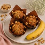Walnut Banana Muffins