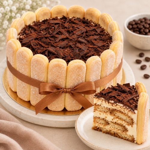 Italian Tiramisu Charlotte